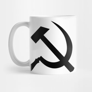 Hammer and Sickle Black Mug